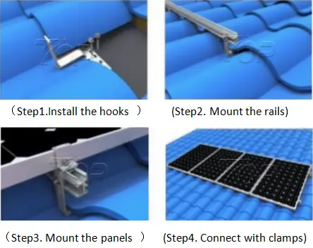 Asphalt Shingle Roof Solar Mounting Brackets